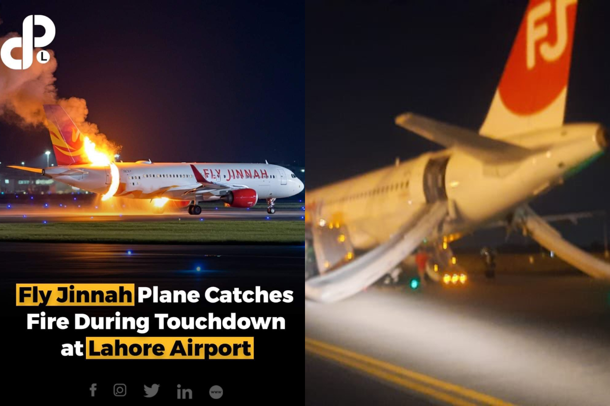 FlyJinnah aircraft didn’t catch fire, AI-generated image used